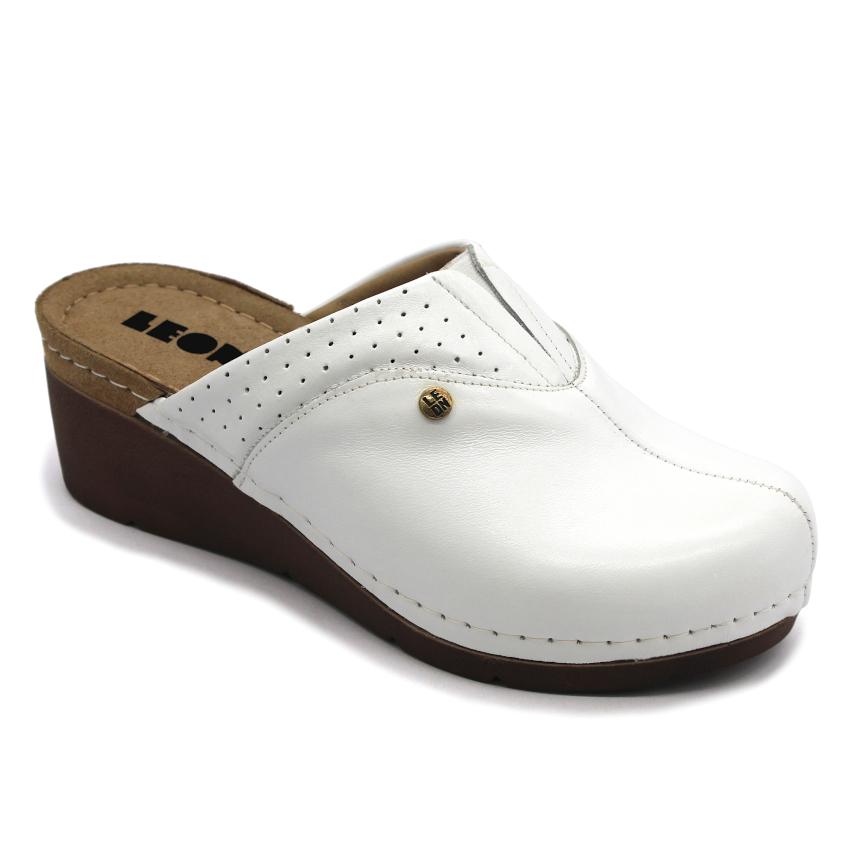 1002 Leon Comfort Saboti piele naturala - dama