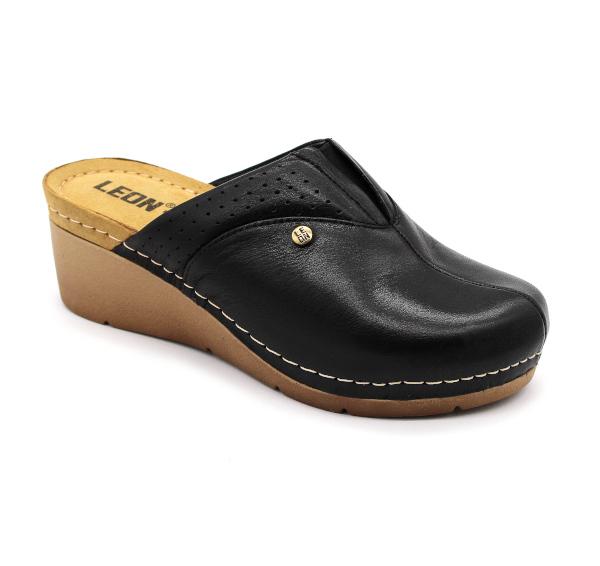 1002 Leon Comfort Saboti piele naturala - dama