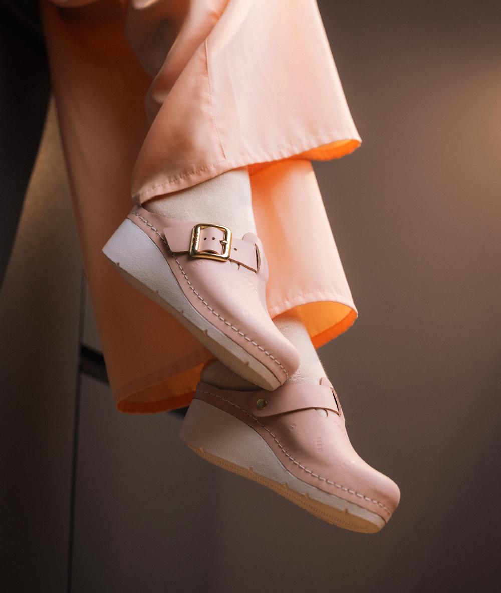 1024 Leon Comfort Saboti piele naturala - dama