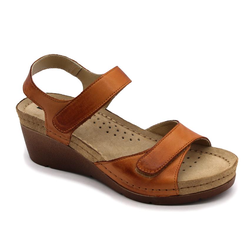 1041 LEON Comfort sandale piele naturala - dama