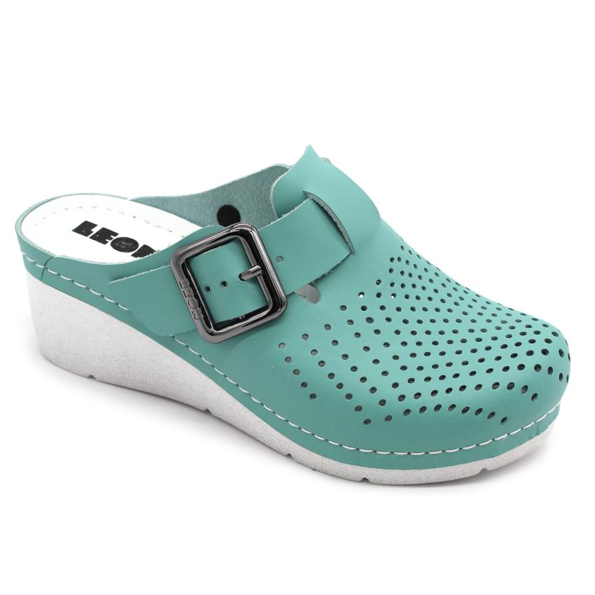1100 Leon Comfort Saboti piele naturala - dama