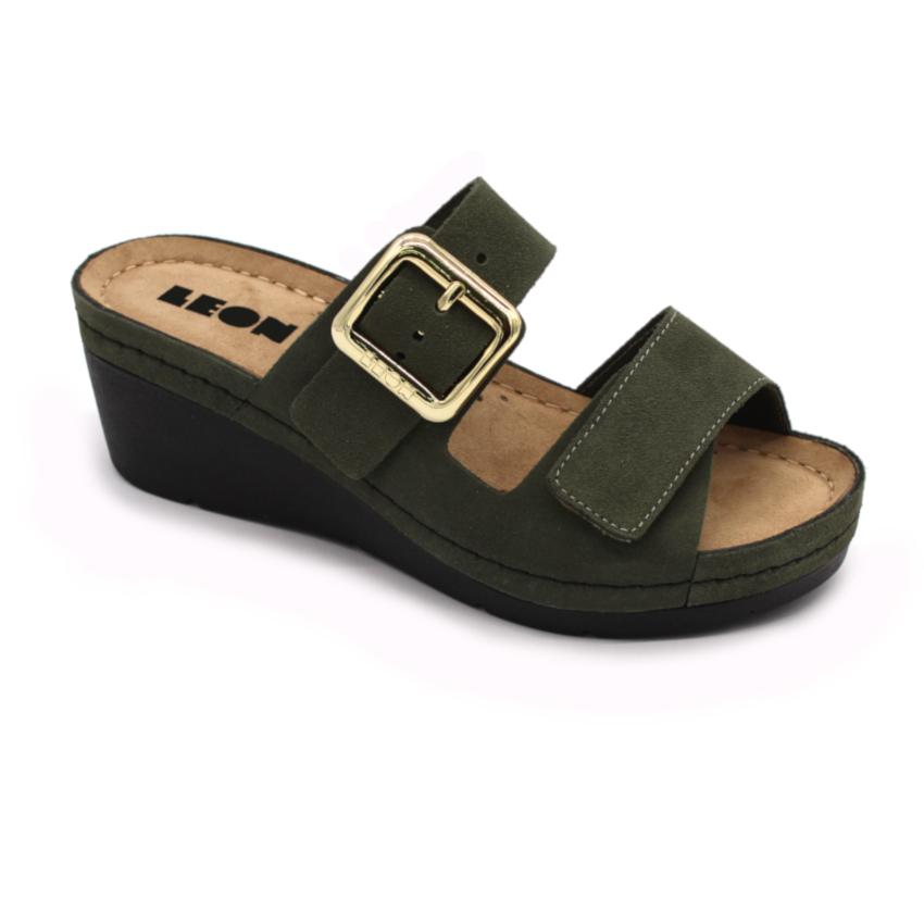 1110 Leon Comfort papuci piele naturala - dama