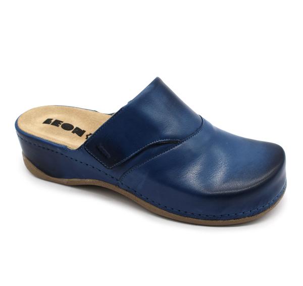 2019 Leon Comfort Saboti piele naturala - dama - cu taloneta detasabila