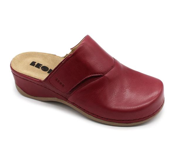2019 Leon Comfort Saboti piele naturala - dama - cu taloneta detasabila
