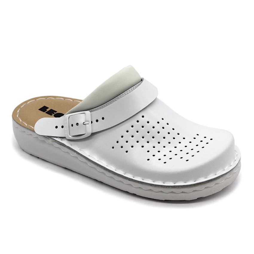 300 Leon Comfort Saboti piele naturala - dama