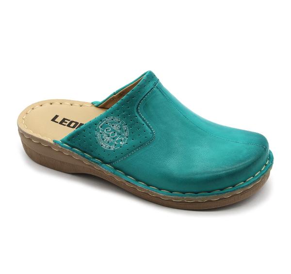 360 Leon Comfort Saboti piele naturala - dama