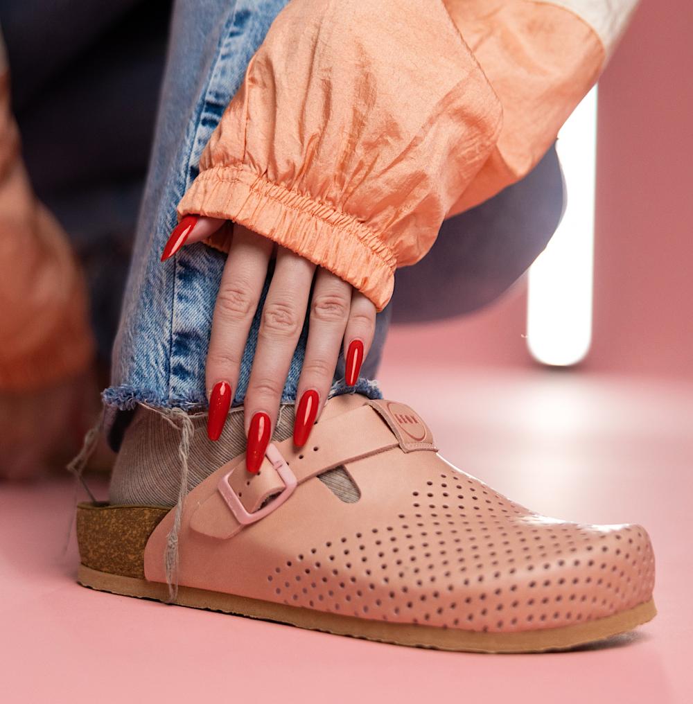 4250 Leon Comfort Saboti piele naturala - dama
