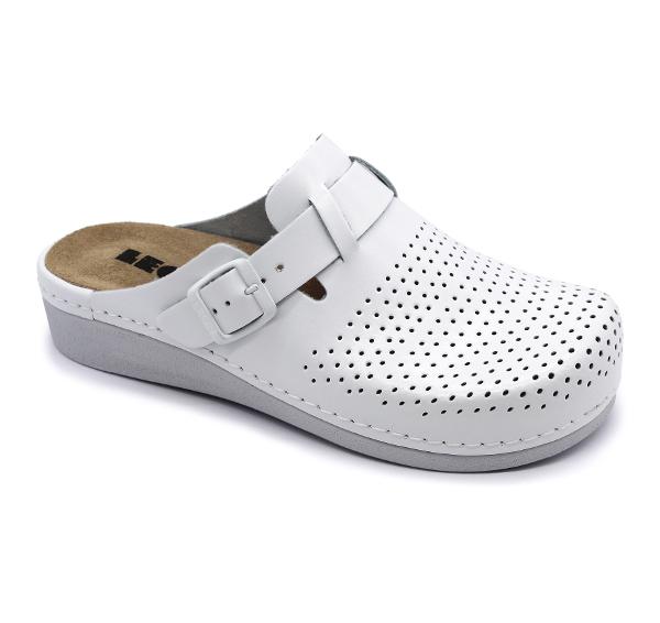 5001 Leon Comfort Saboti piele naturala - dama - cu taloneta detasabila