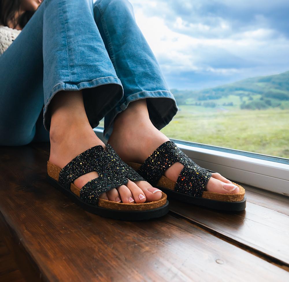 7030 Leon Comfort papuci piele naturala - dama