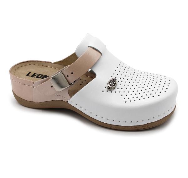 901 Leon Comfort Saboti piele naturala - dama 
