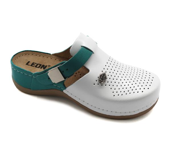 901 Leon Comfort Saboti piele naturala - dama 