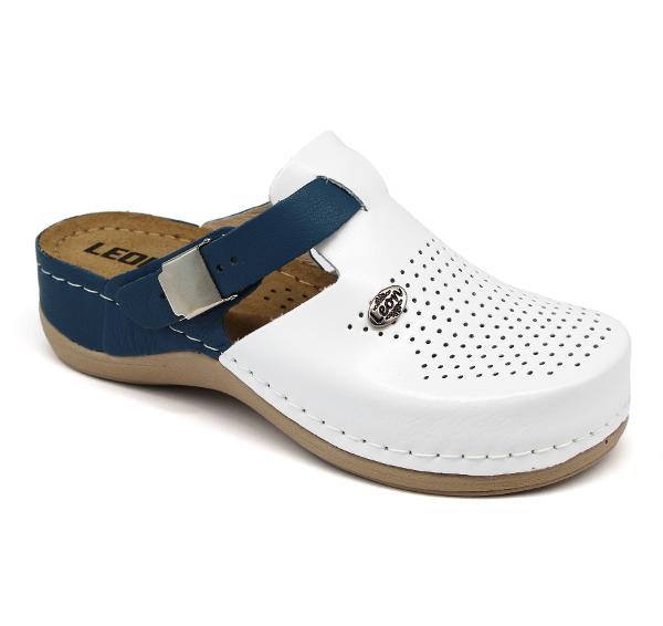 901 Leon Comfort Saboti piele naturala - dama 