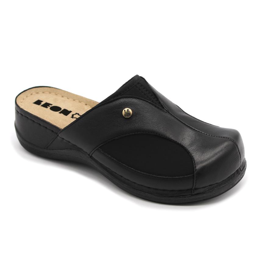 912 Leon Comfort Saboti piele naturala - dama