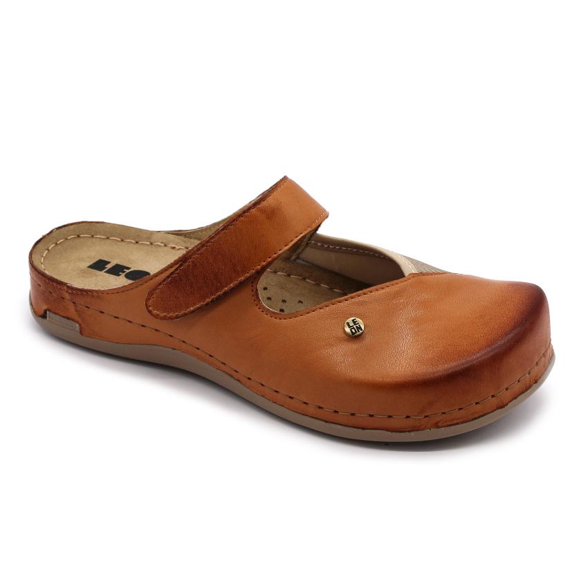 953 Leon Comfort Saboti piele naturala - dama