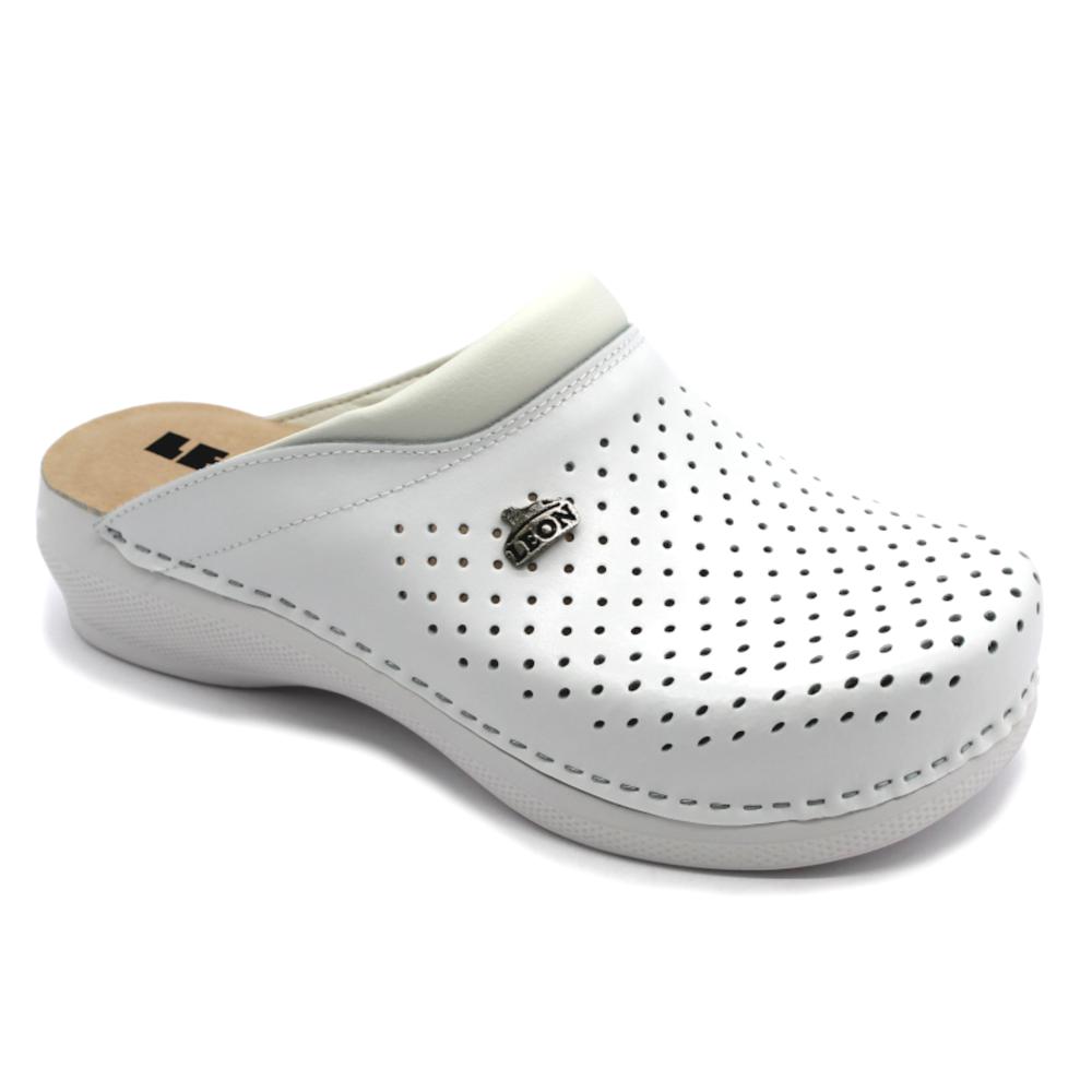 PU100 Leon Comfort Saboti piele naturala - dama