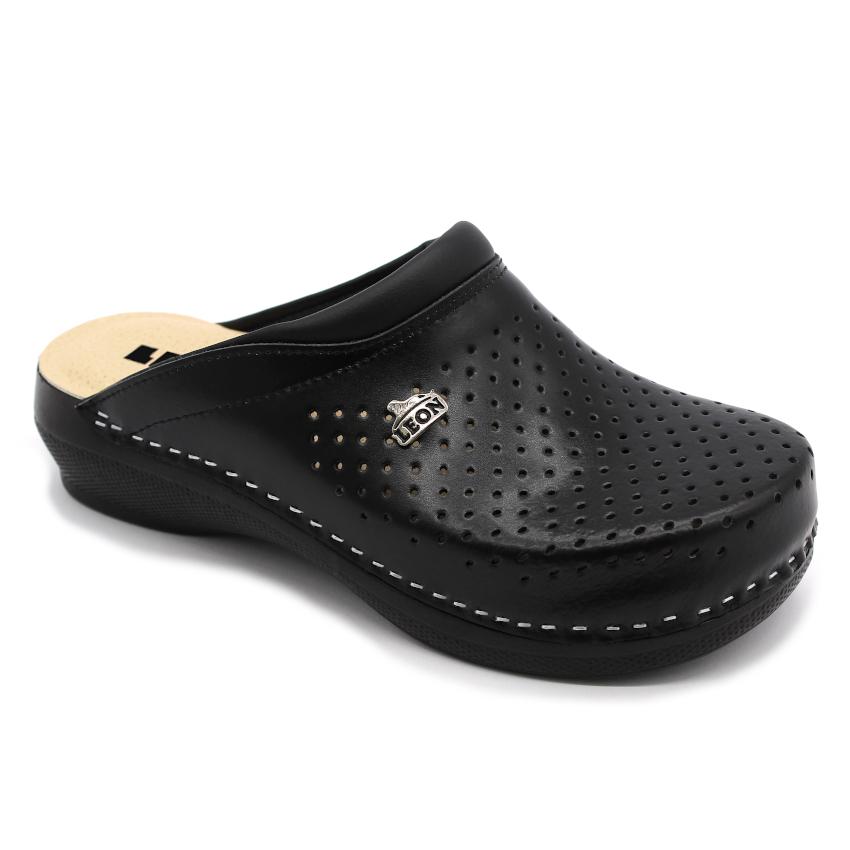PU100 Leon Comfort Saboti piele naturala - dama