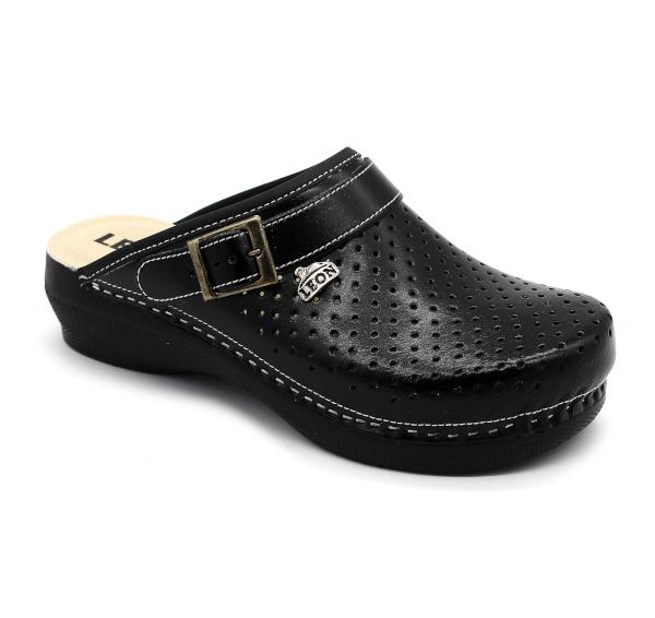 PU101 Leon Comfort Saboti piele naturala - dama