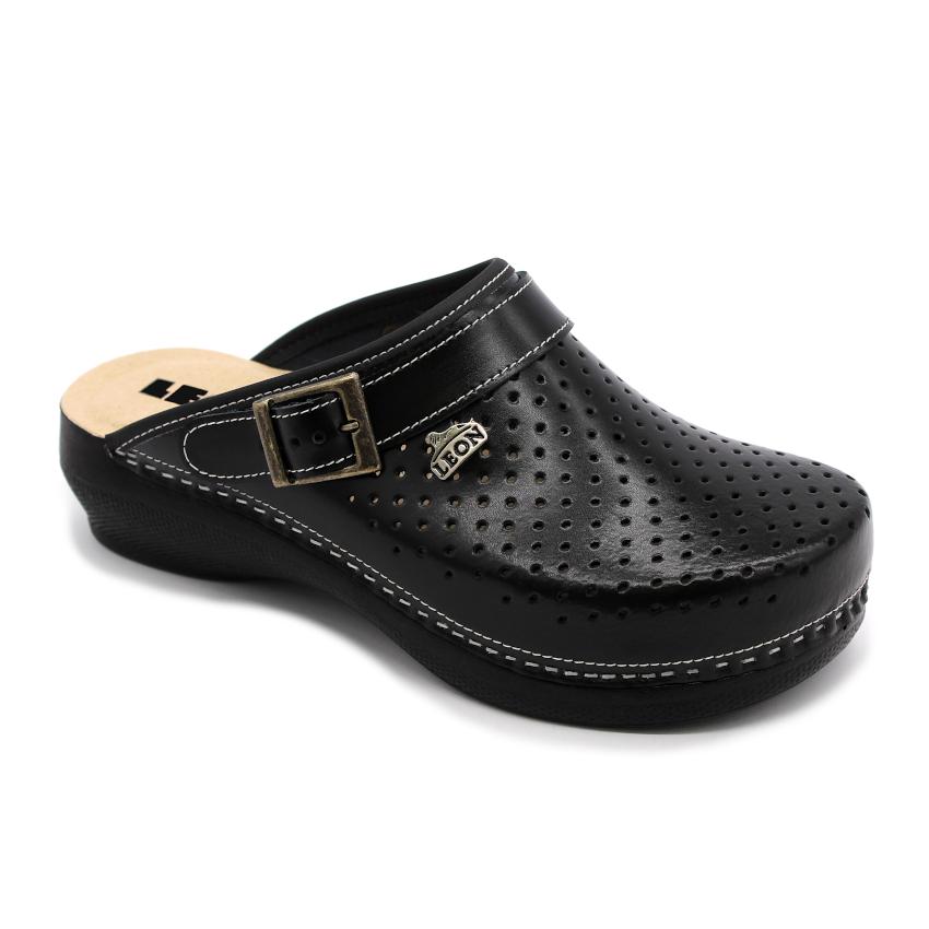 PU101 Leon Comfort Saboti piele naturala - dama