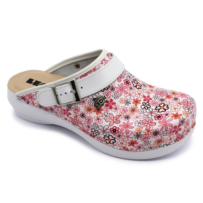 PU101 Leon Comfort Saboti piele naturala - dama