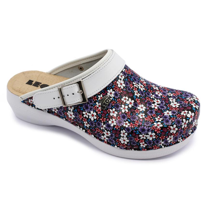 PU101 Leon Comfort Saboti piele naturala - dama