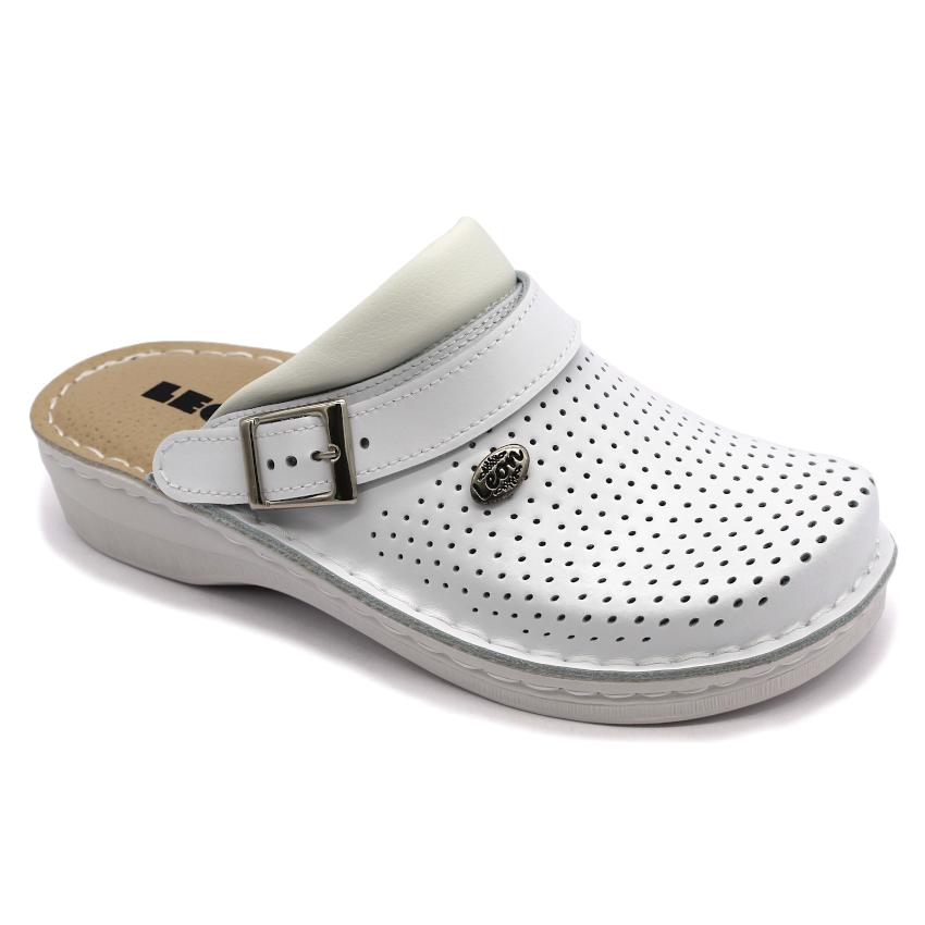 V202 Leon Comfort Saboti piele naturala - dama