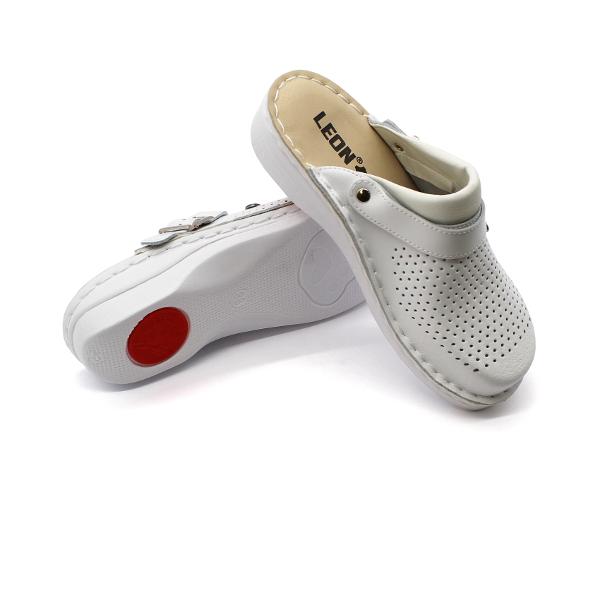 V202 Leon Comfort Saboti piele naturala - dama