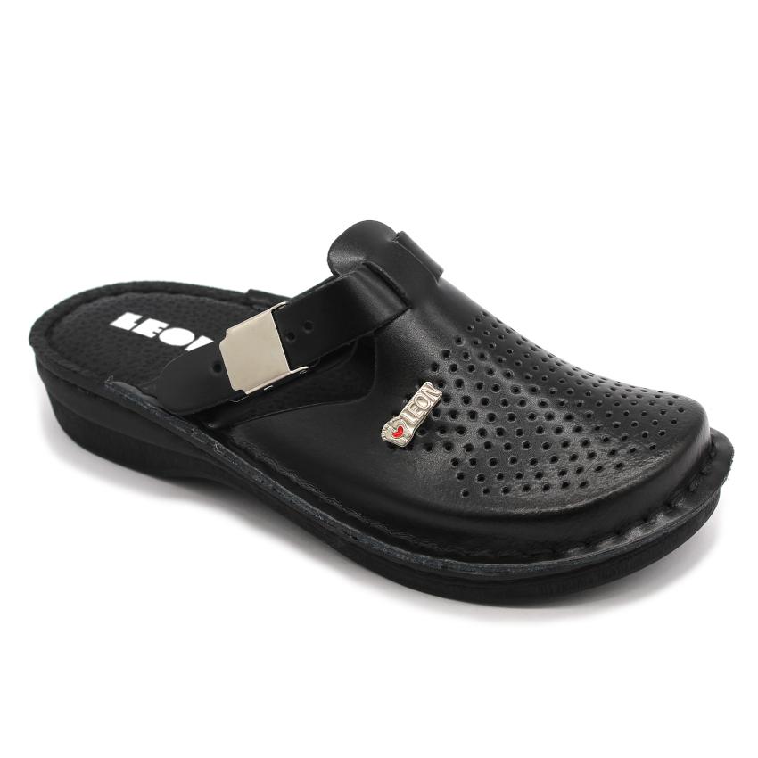 V260 Leon Comfort Saboti piele naturala - dama