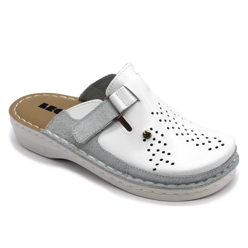 V261 Leon Comfort Saboti piele naturala - dama