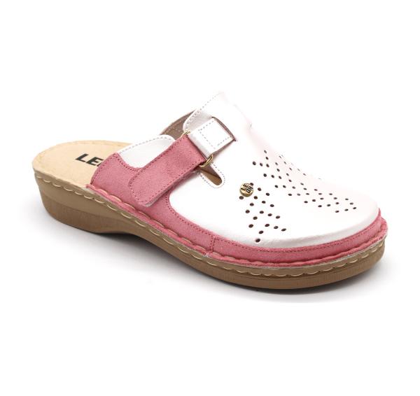 V261 Leon Comfort Saboti piele naturala - dama