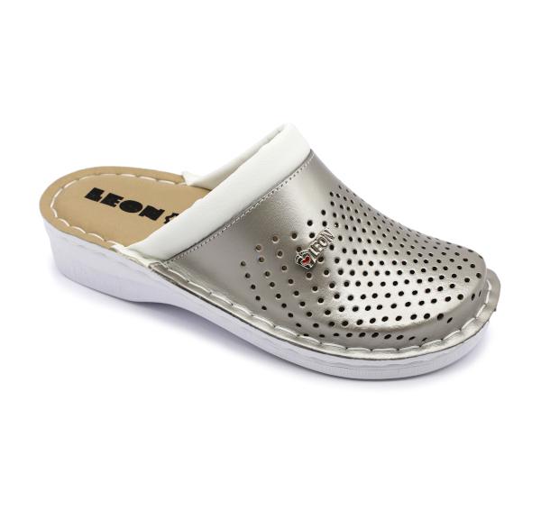 V262 Leon Comfort Saboti piele naturala - dama