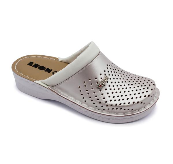 V262 Leon Comfort Saboti piele naturala - dama