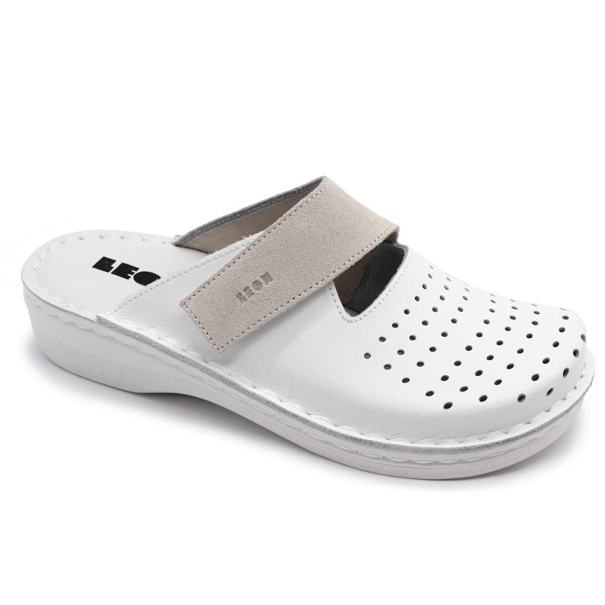 V265 Leon Comfort Saboti piele naturala - dama
