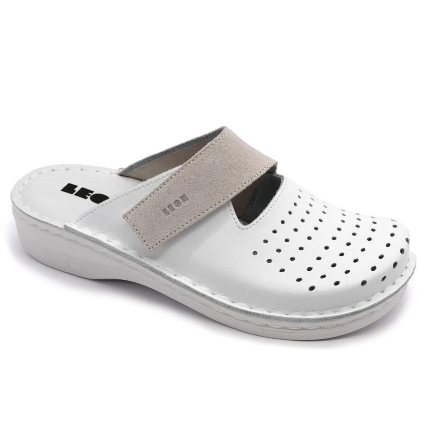 V265 Leon Comfort Saboti piele naturala - dama